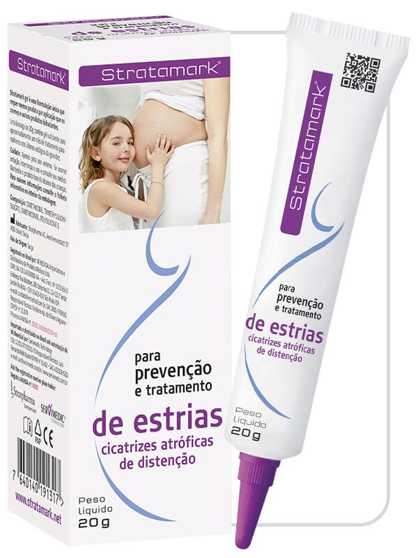 Stratamark — caixa e tubo de 20 g