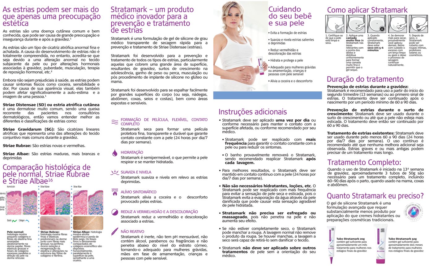 Brochura Stratamark — verso